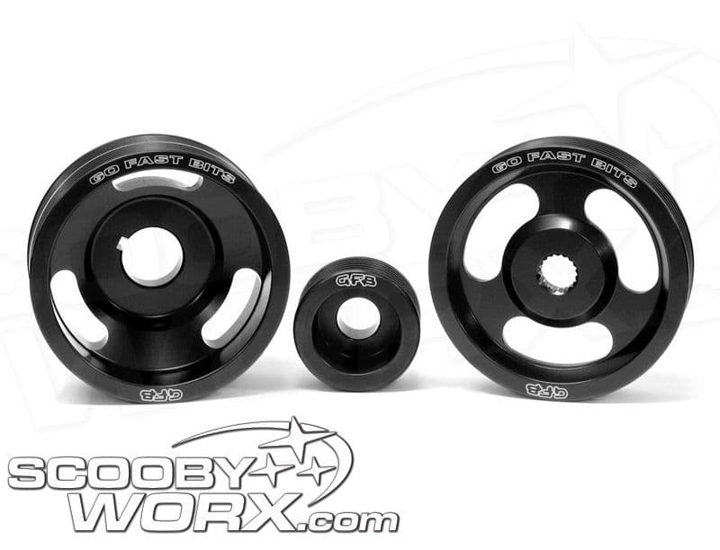 GFB Lightweight aircraft grade aluminium Lightened underdrive pulley