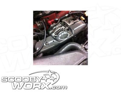 IMPREZA NEW AGE CARBON FIBER ALTERNATOR COVER 2001-2007 / M2-GDB-ALT-C
