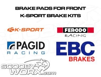 K-Sport Front Brake Pads