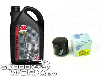 Millers CFS 10w50 Ester Based Fully Synthetic Oil + Oil Filter