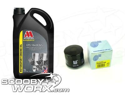 Millers CFS NANODRIVE 10w50 Ester Based Fully Synthetic Oil + Oil Filter