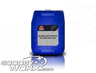 Millers Oils Alpine Antifreeze / Coolant Extended Red Ready Mixed - 5 Litres