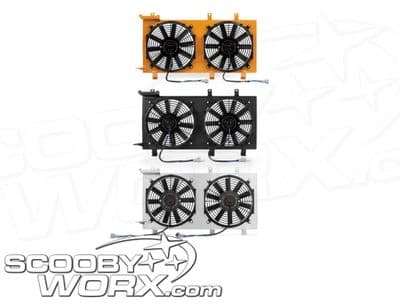 Mishimoto Impreza WRX and STI Plug-N-Play Performance Aluminium Fan Shroud Kit 2001-2007