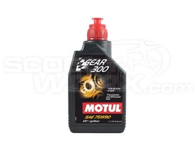 Motul Gear 300 75W-90 Fully Synthetic Racing Car Gearbox & Diff Oil (1 Litre)
