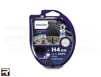 Philips H4 GT200 Headlight Bulbs