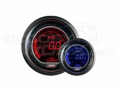 ProSport 52mm Evo LCD Series Red/Blue