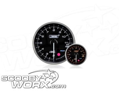Prosport 52mm Supreme Peak/Warning Exhaust Temperature Gauge ºC