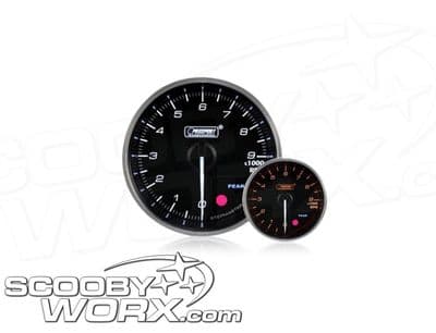 Prosport 52mm Supreme Peak/Warning Rev Counter 0-9000 Rpm