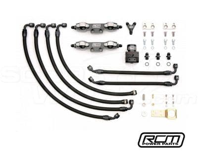 RCM side feed parallel billet fuel rail kit V3 - V4 (RCM2880)