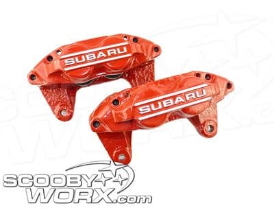 Subaru 4 Pot Front Reconditioned Calipers (Embossed) Classic/Early Newage Models