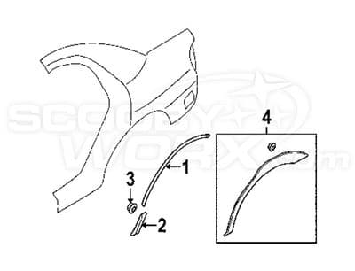 Subaru Body Parts / Trims
