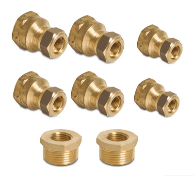 Compression Union Connection Set