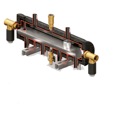 Distribution Low Loss Headers (Insulated) - Flow-Steer