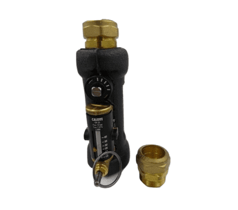 Insulated Bypass Flowsetter  with 28mm fittings