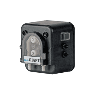 Peristaltic pump with temp sensors