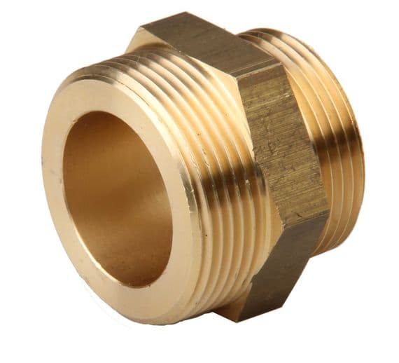 Reducing nipple flat faced ¾ inch  m x ½ inch m