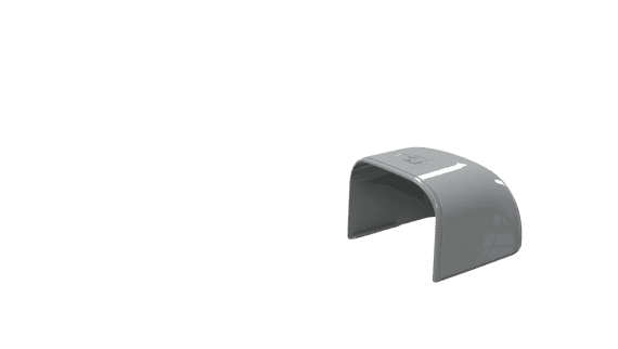 Secon Trade 135 End Cap Anthracite