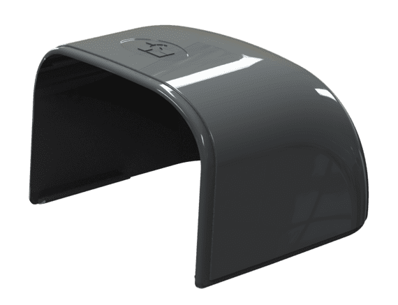 Secon Trade Line End Cap Black Trunking