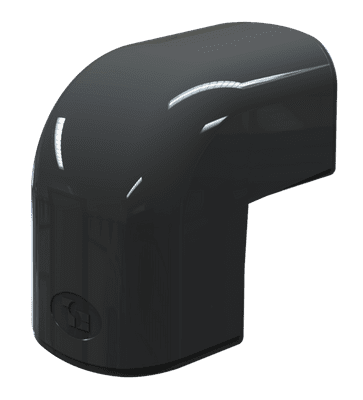 Secon Trade Line Outside Elbow Black Trunking