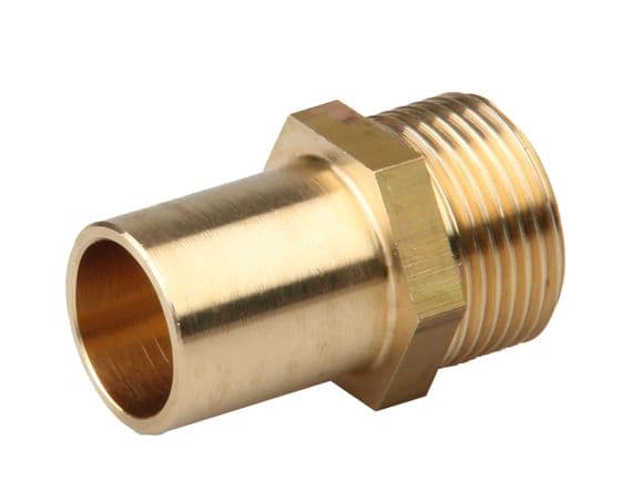 Smooth tube adaptor DN20 x 22mm