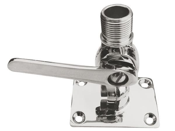 BACK IN STOCK - Stainless Steel Boat Radio VHF Antenna Base