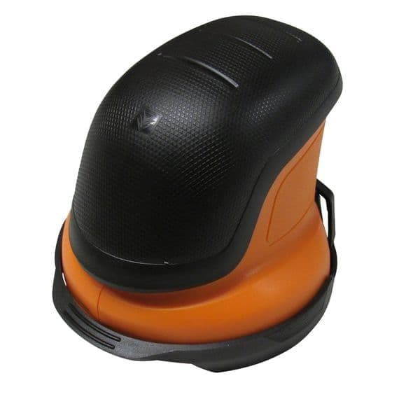 Large Plastic Snow Shovel Head - Heavy Duty Ice Scraper For Driveway, Cars, And Clearing Snow (Blue)