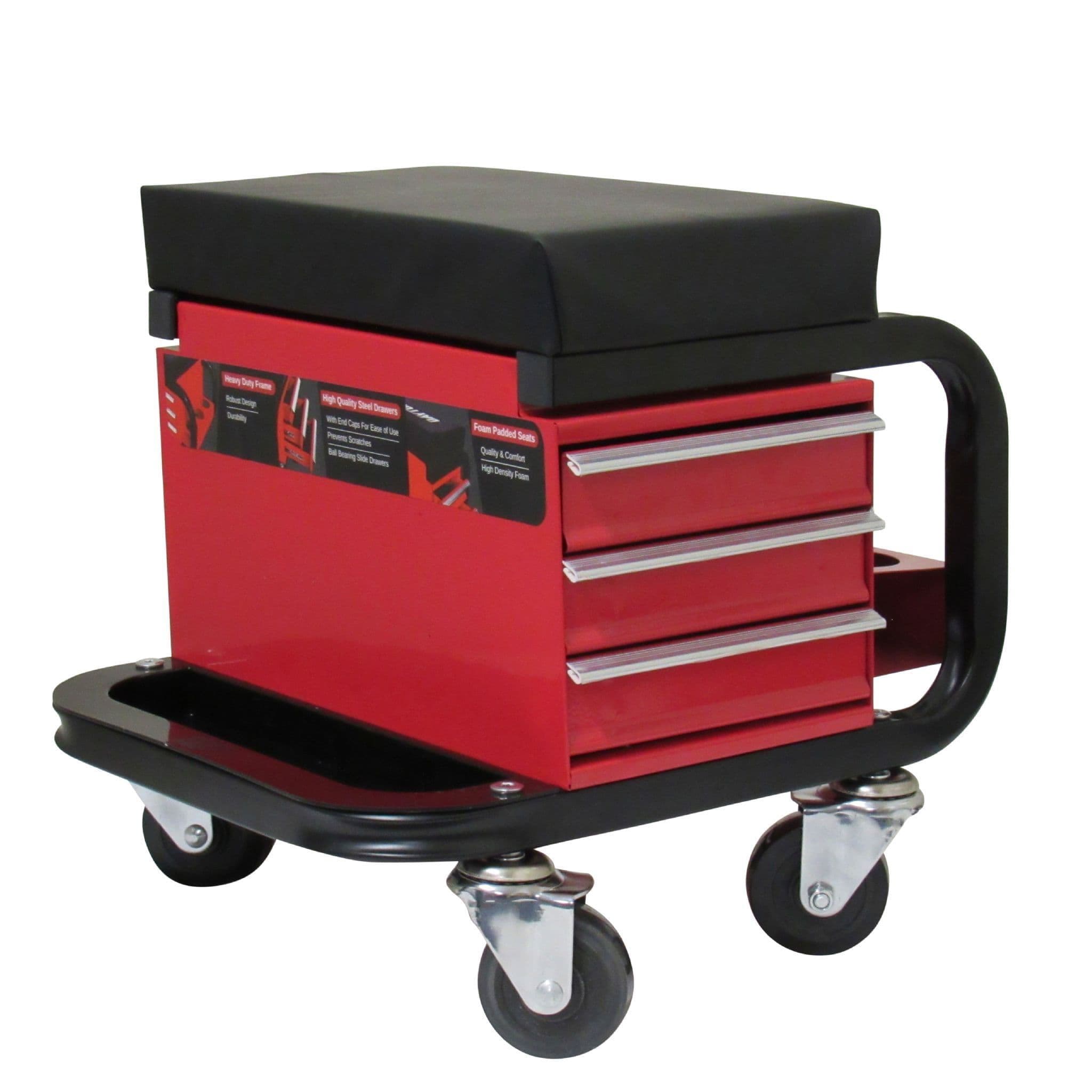 NEW IN STOCK Mechanic Creeper Seat Trolley With Drawers