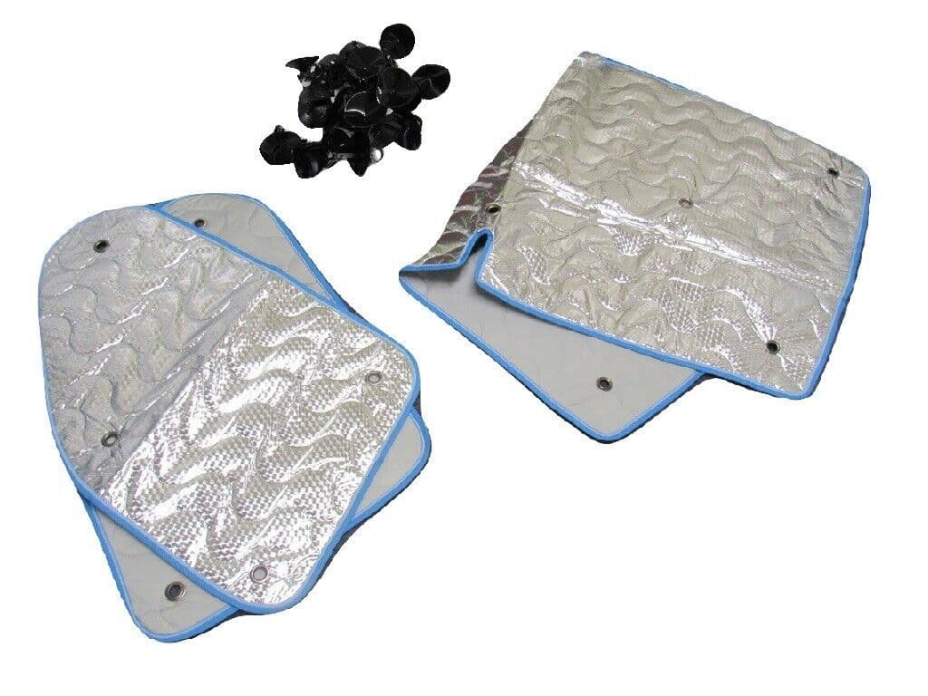 Motorhome Thermal Screen Cover Blinds - VW Transporter T5 T6 Interior Windscreen