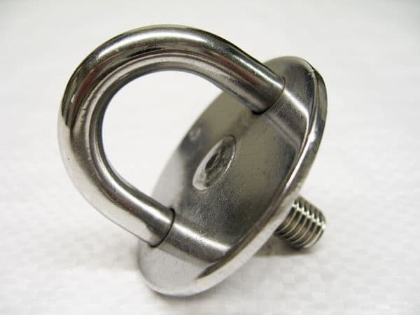 BACK IN STOCK - Round Eye Plate Stainless Steel 5MM