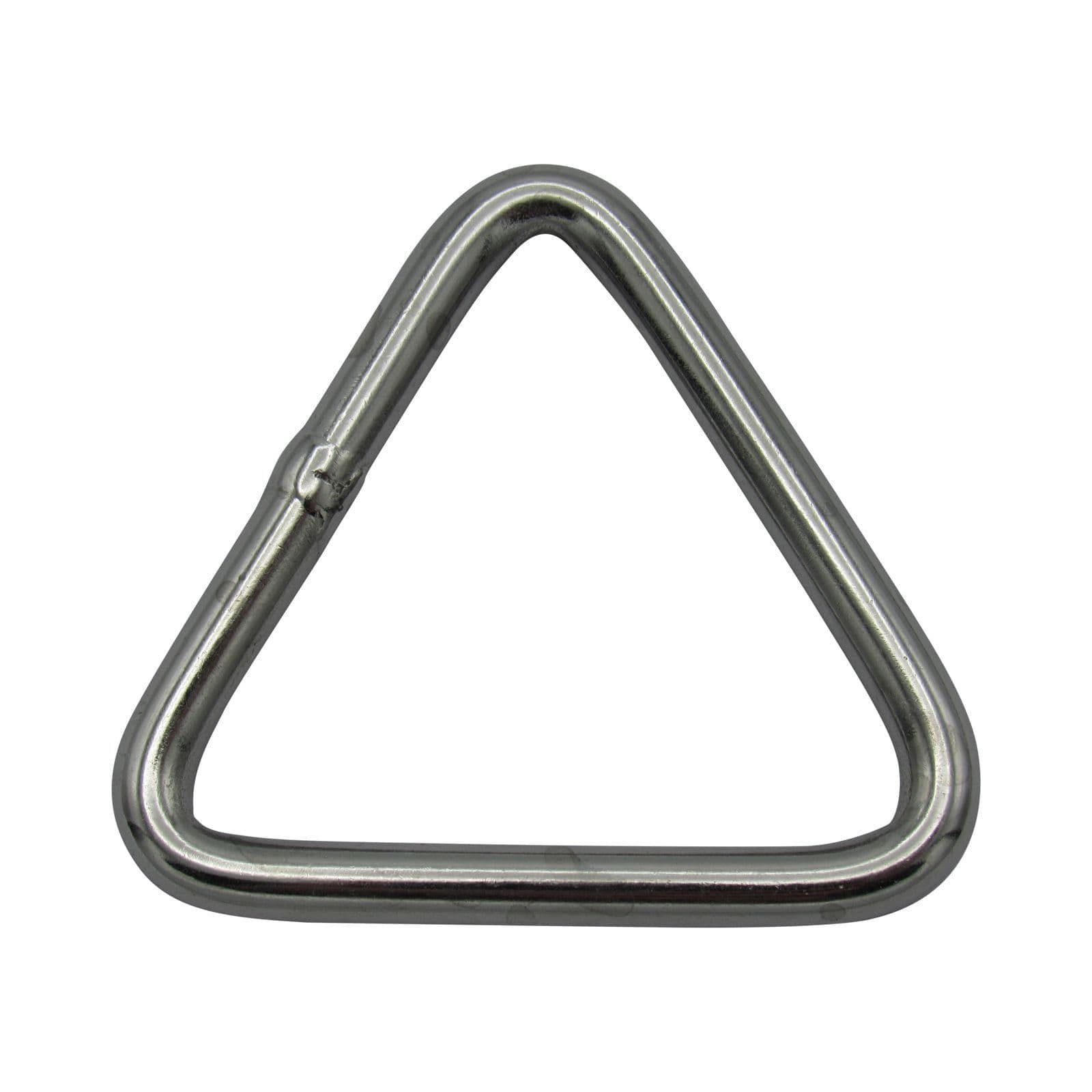BACK IN STOCK - Triangular D Ring Delta Link Stainless Steel 6MM x 40MM