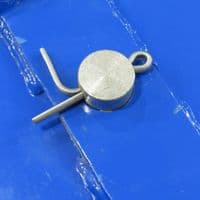 1 Ton 125MM London Pattern Snatch Block With Safety Hook & Nylon Sheave - 20MM Soft Rope Tested