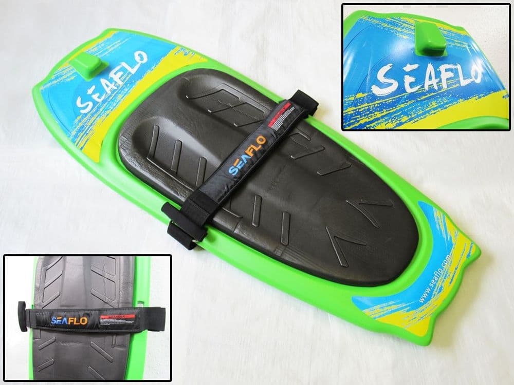 1 26 Metre Green Kneeboard Knee Board Water Sport Wake Ski Surf