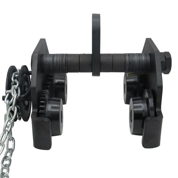 10 Ton 6 Metre Geared Trolley - Lifting Beam Hoist Girder Travel Overhead Tackle