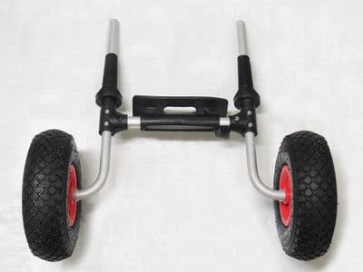 100KG Adjustable Kayak Trolley - Heavy Duty Sit On Top Canoe Sup Cart