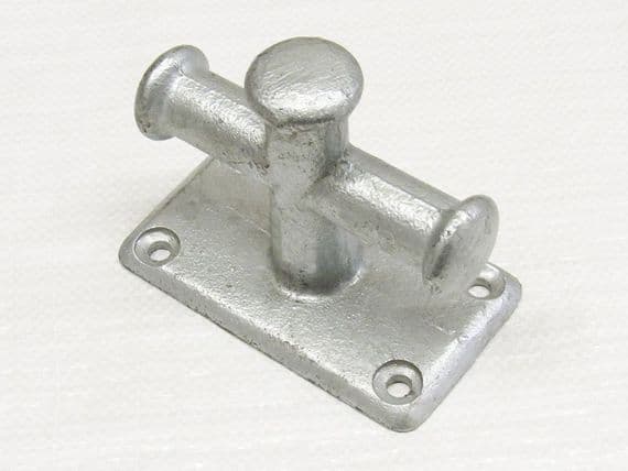 110MM Galvanised Bollard Cleat | SecureFix Direct