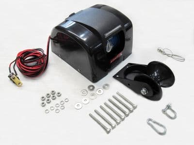 12V 30LB Heavy Duty Electric Anchor Winch - 13KG Marine Boat Sailing Yacht Pull