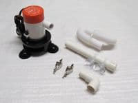12V 350GPH Portable Aerator Kit - Fishing Live Bait Air Pump Boat Tank