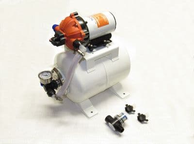 12V 8 Litre 3.0GPM 10 AMP Accumulator Tank Pressure Boost System - Fresh Water Caravan
