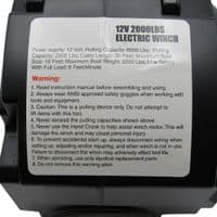 Electric Boat Winch 12V | Securefix Direct