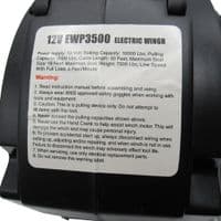Electric Boat Winch 12V 3500lbs | Securefix Direct