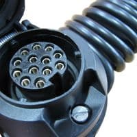 13 Pin Towbar Socket with 2M Cable | Securefix Direct