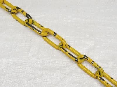 13MM Grade 80 Yellow Painted Long Link Chain - 21400KG Fishing Trawling Lashing
