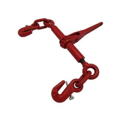 13MM Ratchet Loadbinder With Safety Grab Hooks - Chain Binder Tightening