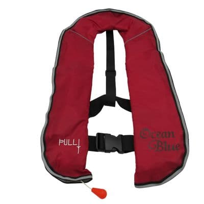 150N Life Jacket Buoyancy Aid (Self Inflating Vest Personal Flotation Device Sailing Boat Kayak)