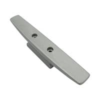 2 Hole Aluminium Cleat (200MM Anodised Deck Boat Secure Tie Rope Hold Marine Dock Yacht)