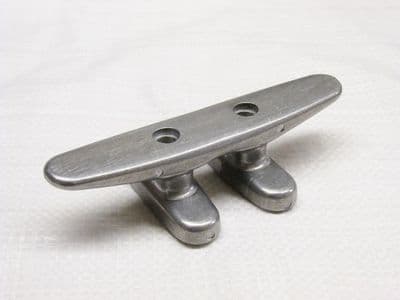 2 Hole Open Base Cleat (145MM Aluminium Anodised Deck Boat Secure Tie Rope Hold Marine Dock Yacht)
