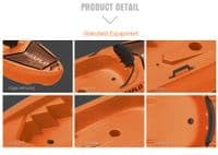 Orange Sit On Top Kayak 2 Person | SecureFix Direct