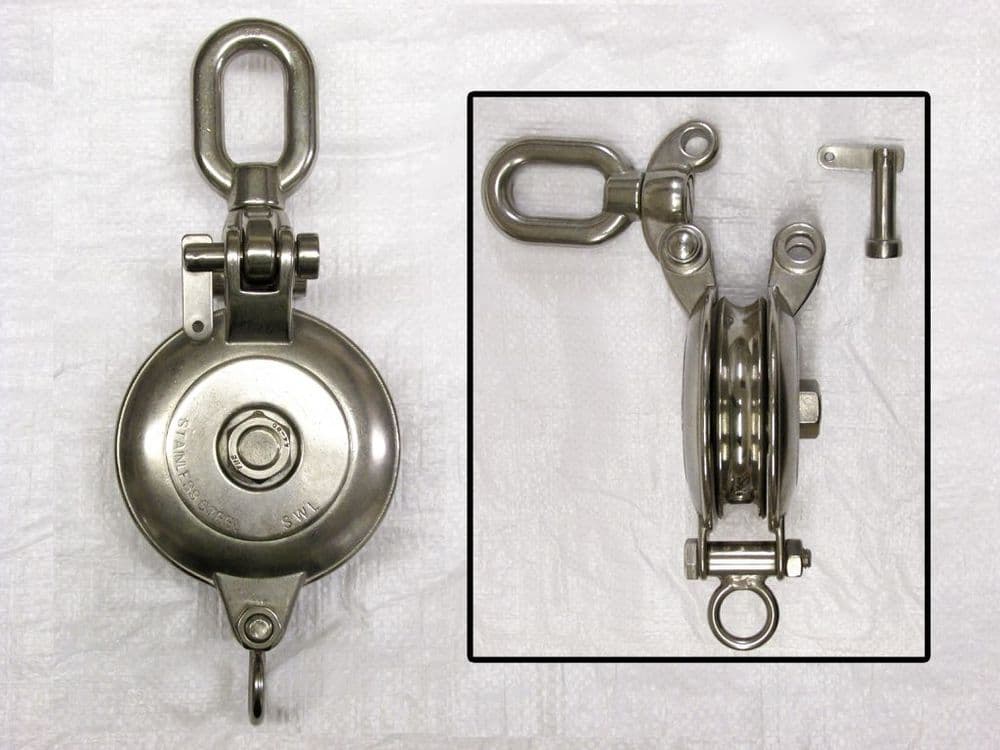 2 Ton Logging Snatch Block Pulley SecureFix Direct