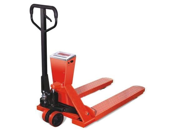 2 Ton Pallet Truck With Weigh Scale, Euro - 2000KG Hand Pump Fork Lift Trolley Jack Push