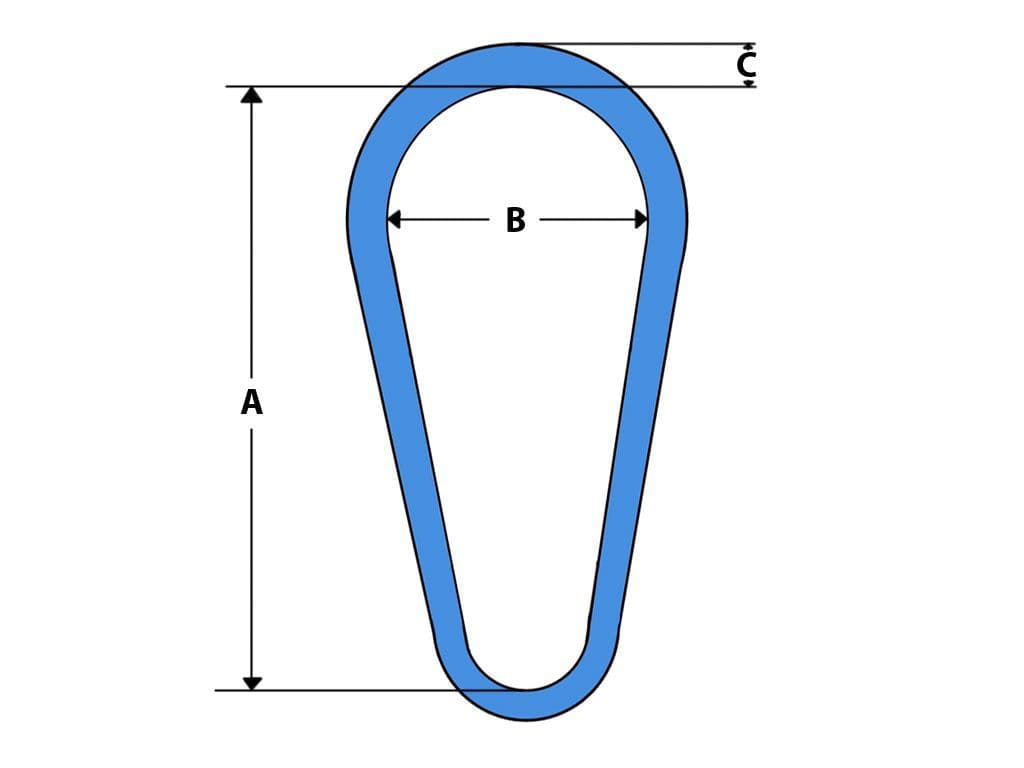 20MM 5 8 Ton Grade 80 FRAM Pear Shaped A Link 20 A 7 G80 Masterlink